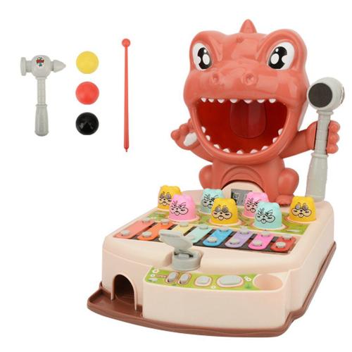 Musique Légère Pour Enfants Whac-A-Taupe Jouets Multifonctionnel Jeu De Frappe Jeu De Martelage Jouets Éducatifs Interactifs Cadeau De Noël