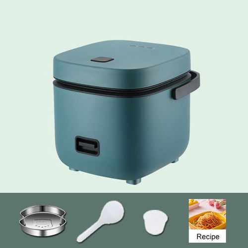 Mini cuiseur à riz électrique,cuiseur de cuisine domestique automatique,marmite multifonction,petites cuisinières électriques,1-2 personnes - Type Green