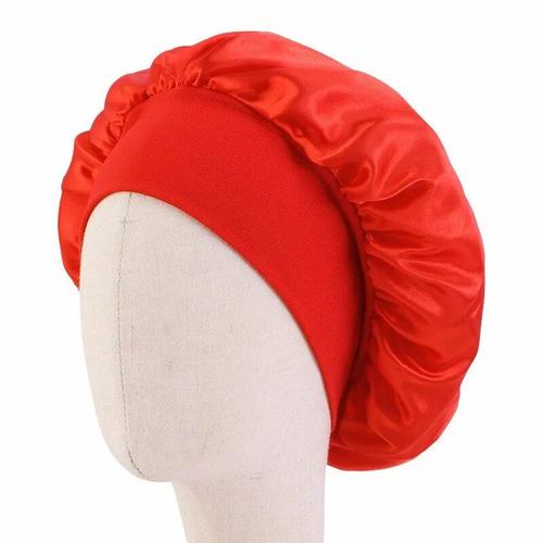 Bonnet De Nuit En Satin À Large Bande Pour Bébé Et Enfant,Turban De Soins Capillaires,Écharpe,Bandana,Vêtement De Sauna