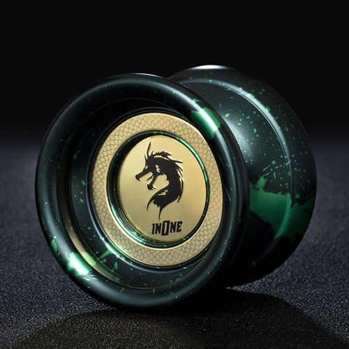 Dragon Metal Yoyo Pour Enfants,Jouet Classique,Jouet De Compétition Professionnel,Alliage De Lumière,Roulement Insensible,Réduction De La Lumière - Type Hct26 #B