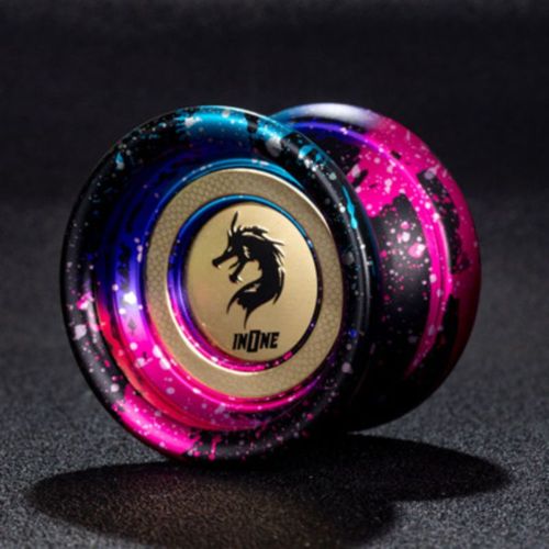 Dragon Metal Yoyo Pour Enfants,Jouet Classique,Jouet De Compétition Professionnel,Alliage De Lumière,Roulement Insensible,Réduction De La Lumière - Type Hct25 #B