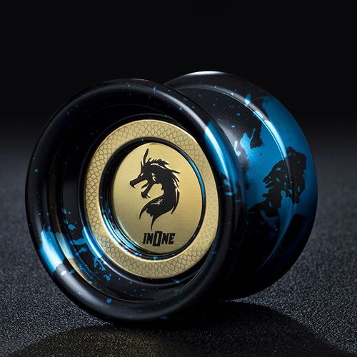 Dragon Metal Yoyo Pour Enfants,Jouet Classique,Jouet De Compétition Professionnel,Alliage De Lumière,Roulement Insensible,Réduction De La Lumière - Type Hct23 #B