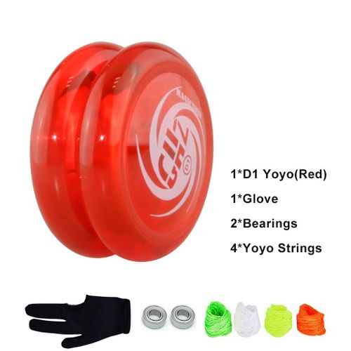 Niveau Pro D1 À Roulement À Billes De Base 2a Pour Enfants Et Adultes,Jeu D'intérieur Et D'extérieur Avec Cordes Et Boucles - Type Red