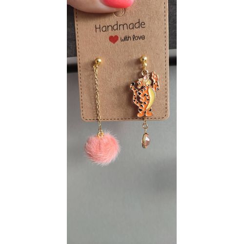 Boucles D'oreilles Tigrou