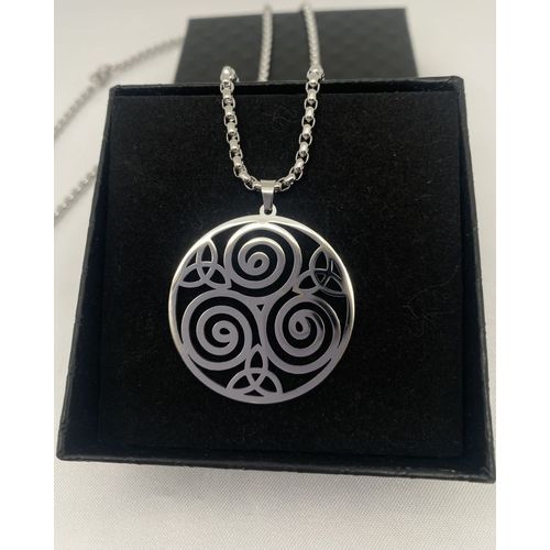 Collier Symbole Celtique Triskel