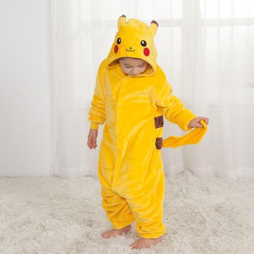 Pyjama animal Pikachu onesie11 enfants Pokémon charmer costume pyjama