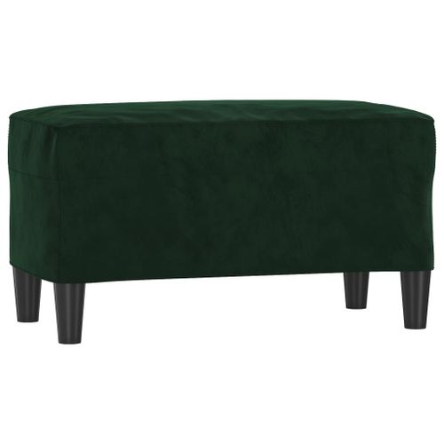 Vidaxl Banc Vert Foncé 70x35x41 Cm Velours