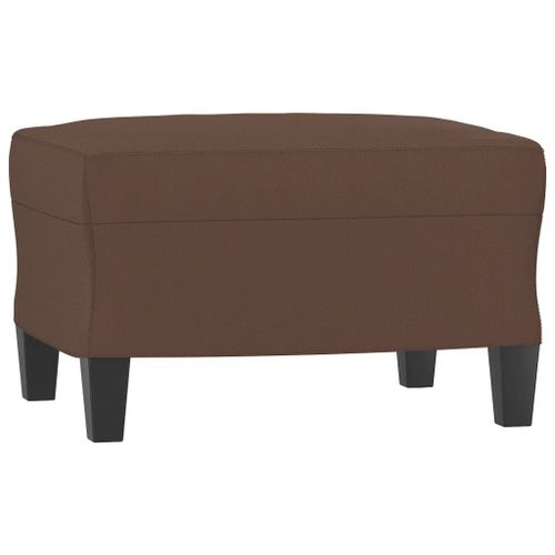 Vidaxl Repose-Pied Marron 60x50x41 Cm Similicuir
