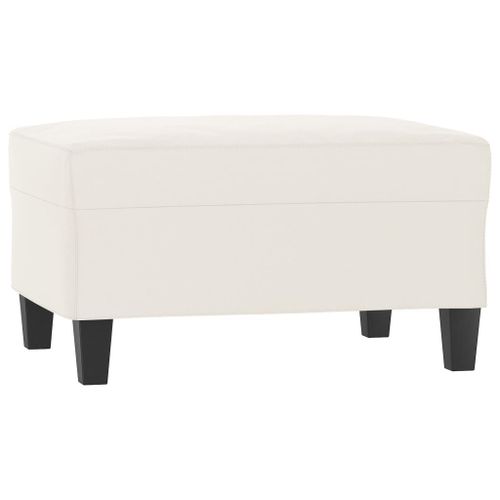 Vidaxl Repose-Pied Beige 70x55x41 Cm Tissu Microfibre