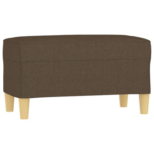 Vidaxl Banc Marron 70x35x41 Cm Tissu