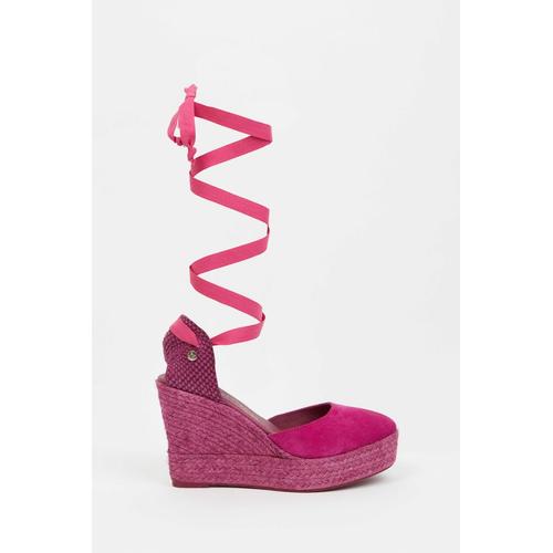 Espadrilles Femme La Valeta Charlene T41 Fucsia