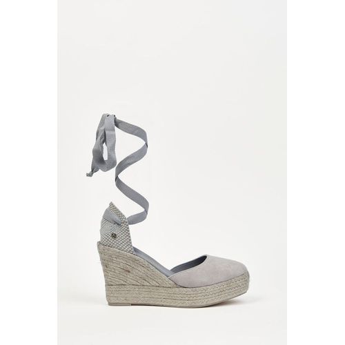 Espadrilles Femme La Valeta Charlene T36 Gris