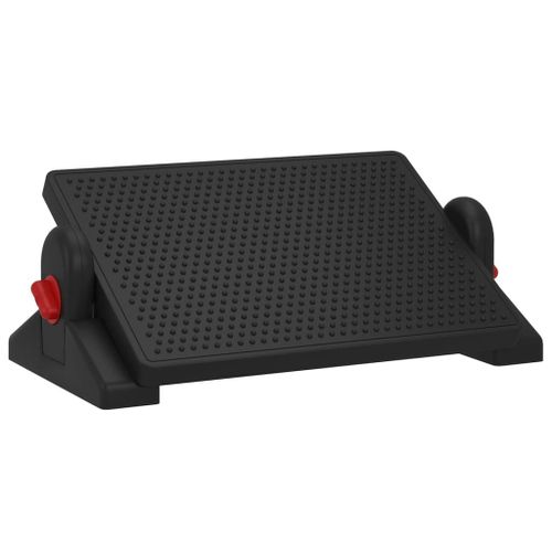 Vidaxl Repose-Pieds Noir 50x30,5x17 Cm
