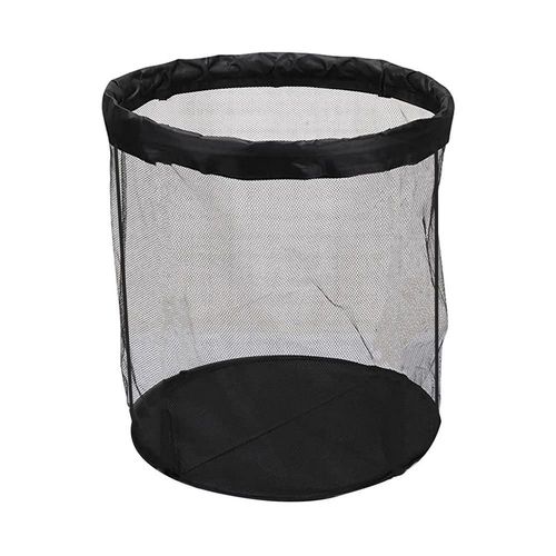 Grand Sac En Maille Pour Ballon De Basket-Ball,Sac De Balle De Sport En Plein Air,Adapté À La Tenue De Basket-Ball,Au Volley-Ball Et Au Baseball,15l - Type Black