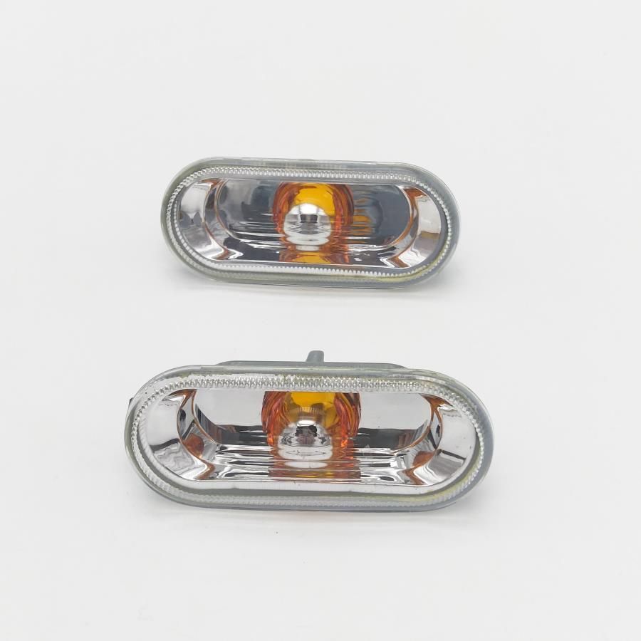 Casquette Jaune - Feu Clignotant Latral Pour Seat Leon, 2 P...