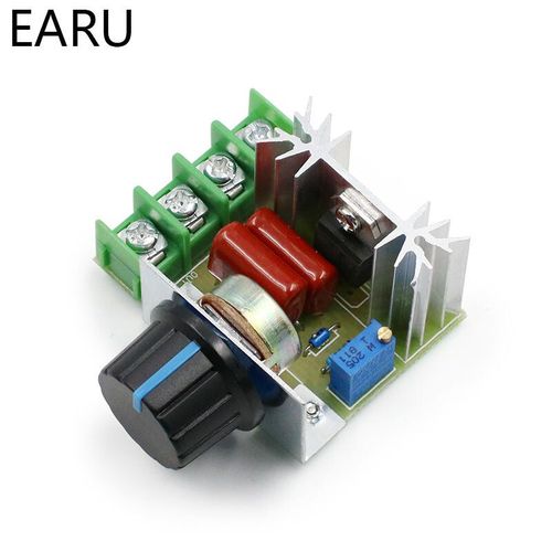 Régulateur De Tension Scr Ca 220v 2000w,Variateur,Contrôleur De Vitesse,Thermostat,Module De Régulation De Tension Électronique #B