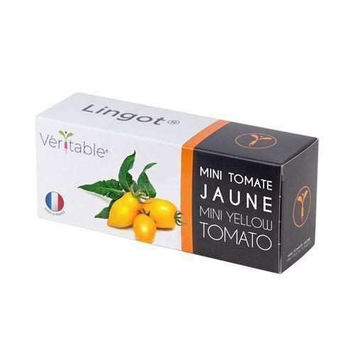 Lingot Mini Tomate Jaune Pour Potager Véritable - Recharge Pour Potager D'intérieur Prête À L'emploi