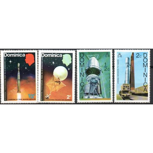 Ile De La Dominique Timbres Espace