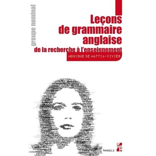 Leçons De Grammaire Anglaise, De La Recherche À L'enseignement - Groupe Nominal