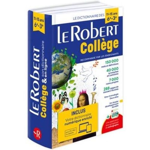 Le Robert Collège - Avec 1 Carte Numérique