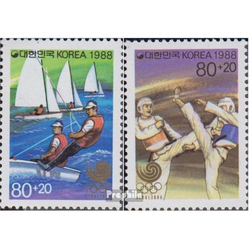 Sud-Corée 1551-1552 (Complète Edition) Neuf Avec Gomme Originale 1988 Olympia