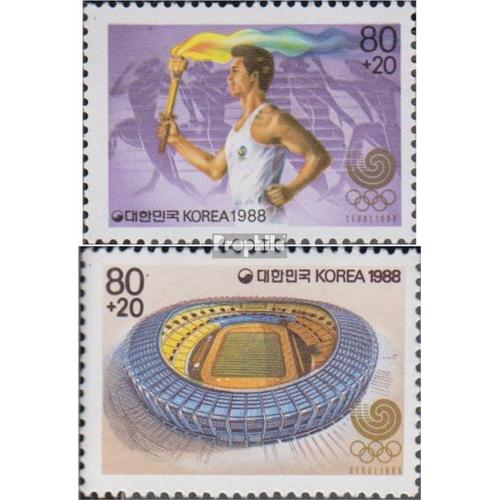 Sud-Corée 1559-1560 (Complète Edition) Neuf Avec Gomme Originale 1988 Olympia