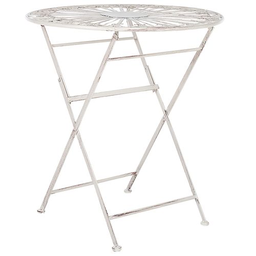 Table De Jardin Métal Blanc Scafa