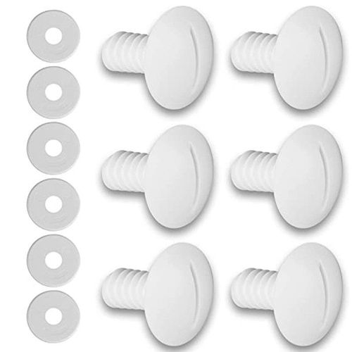 Vis de Roue en Plastique Compatible avec Polaris 180 280 Robot Nettoyeur Piscine C-55 C55 (6 Pièces)