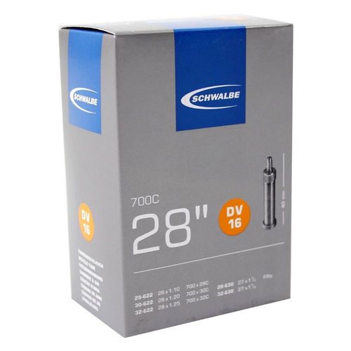 Pneu Vélo - Schwalbe - Dv16 - 28 Pouces X 1,10 - 1,25 - Valve Hollandaise - 40 Mm