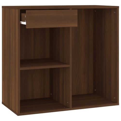Vidaxl Armoire Cosmétique Chêne Marron 80x40x75 Cm Bois D'ingénierie