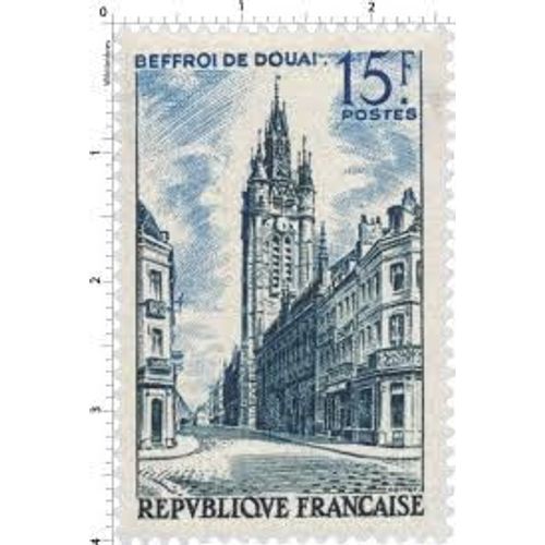 Beffroi De Douai Année 1956 N° 1051 Et Et Tellier Luxe