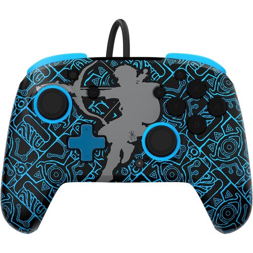 Manette Filaire Pdp Rematch - Zelda Glow In Th Dark Pour Nintendo Switch