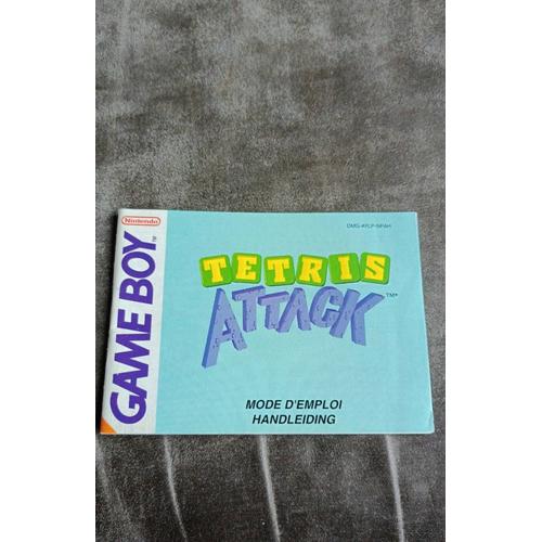 Notice Tetris Attack Game Boy