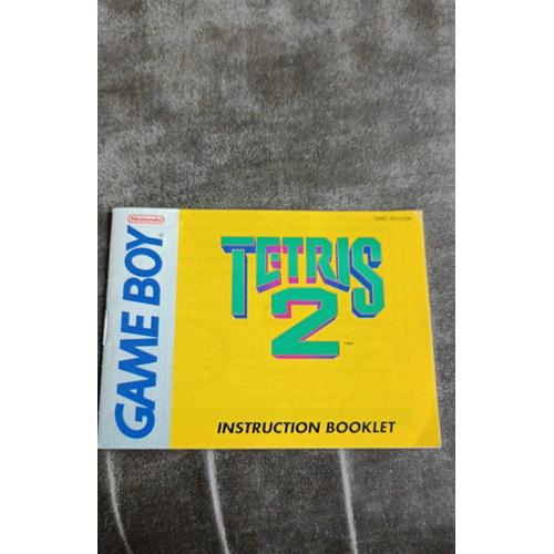 Notice Tetris 2 Game Boy