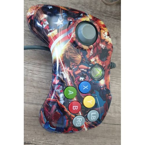 Manette Fight Pad Filaire Xbox 360 Marvel