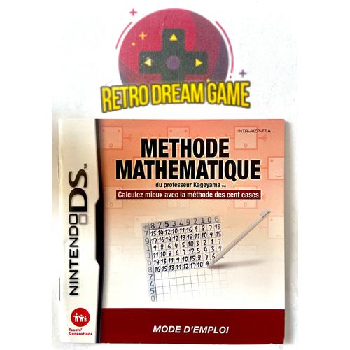 Notice Méthode Mathématique