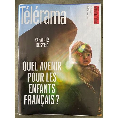 Télérama 3825 Rapatriés De Syrie.