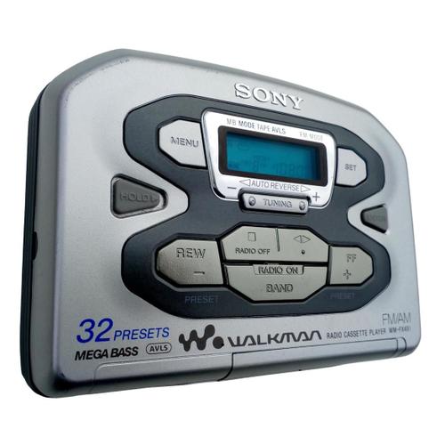 SONY Walkman WM-FX491 - Baladeur cassette radio - Silver