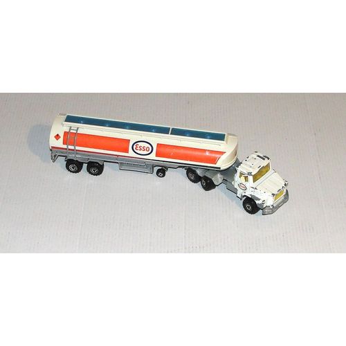 Camion Citerne Majorette Esso Scania Metal Echel 1.60e