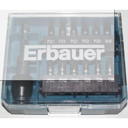 Boite embouts de vissage Erbauer