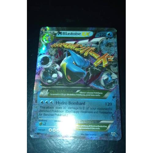 Carte Pokémon Mblastoise Ex Méga 