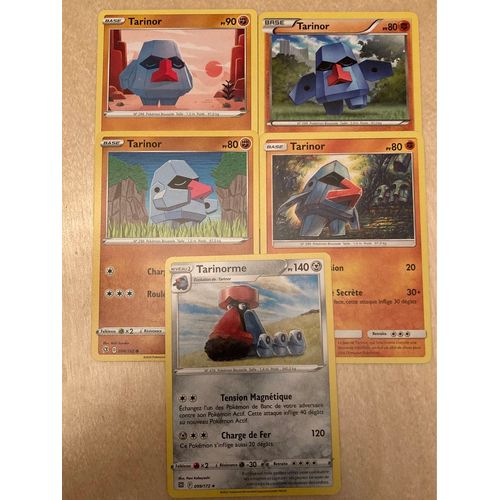 (2639) 4x Tarinor + Tarinorme (Pokemon)