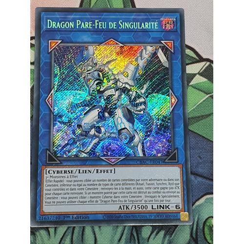 Yu Gi Oh Cyac Fr047 Dragon Pare-Feu De Singularité Secrète Rare