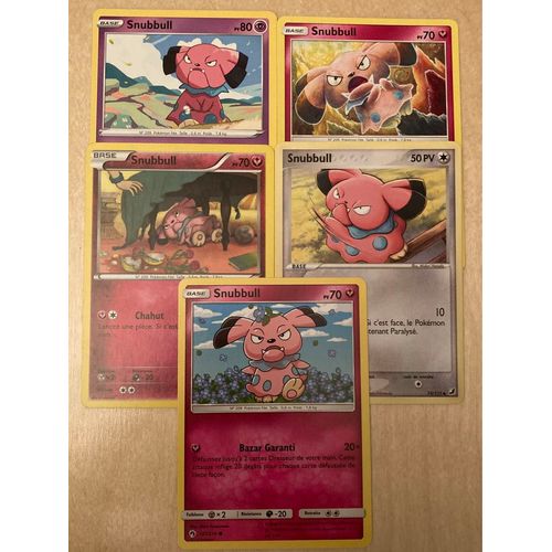 (2688) 5x Snubbull (Pokemon) 