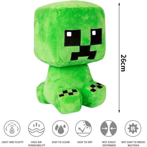 Minecraft Peluche Jouet Creeper Peluche Animal Peluche Enfants Cadeau 16cm  