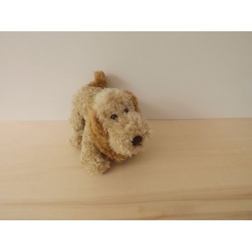 Doudou Peluche Chien Marron Beige Anna Club Plush