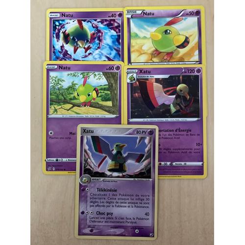 (3217) 3x Natu + 2x Xatu (Pokemon)