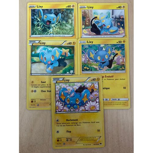 (3323) 5x Lixy (Pokemon) 