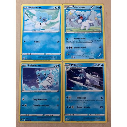 (3222) 3x Polarhume + Polagriffe (Pokemon)