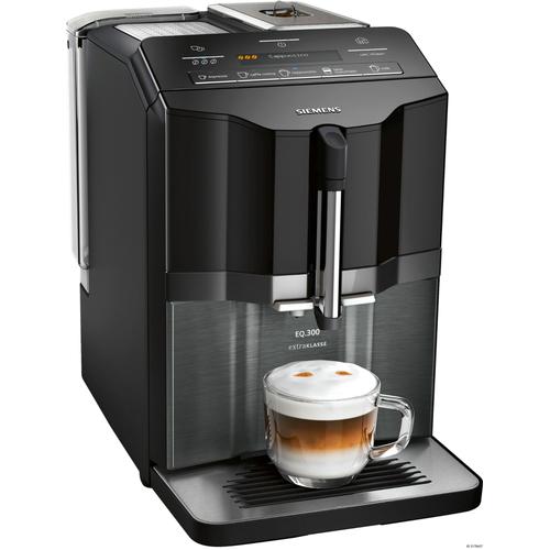 Siemens EQ.300 TI355209RW - Machine à café automatique avec mousseur à lait - 15 bar - noir